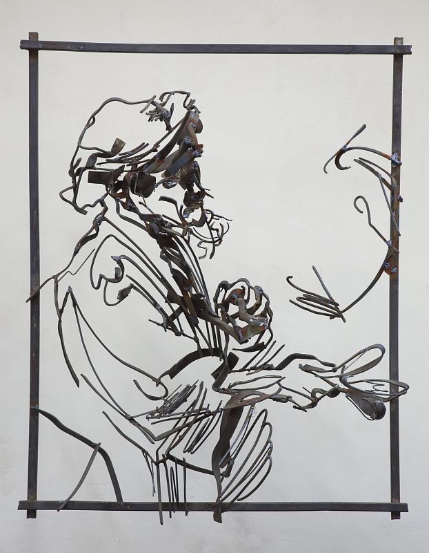 Нищий играющий на ложках